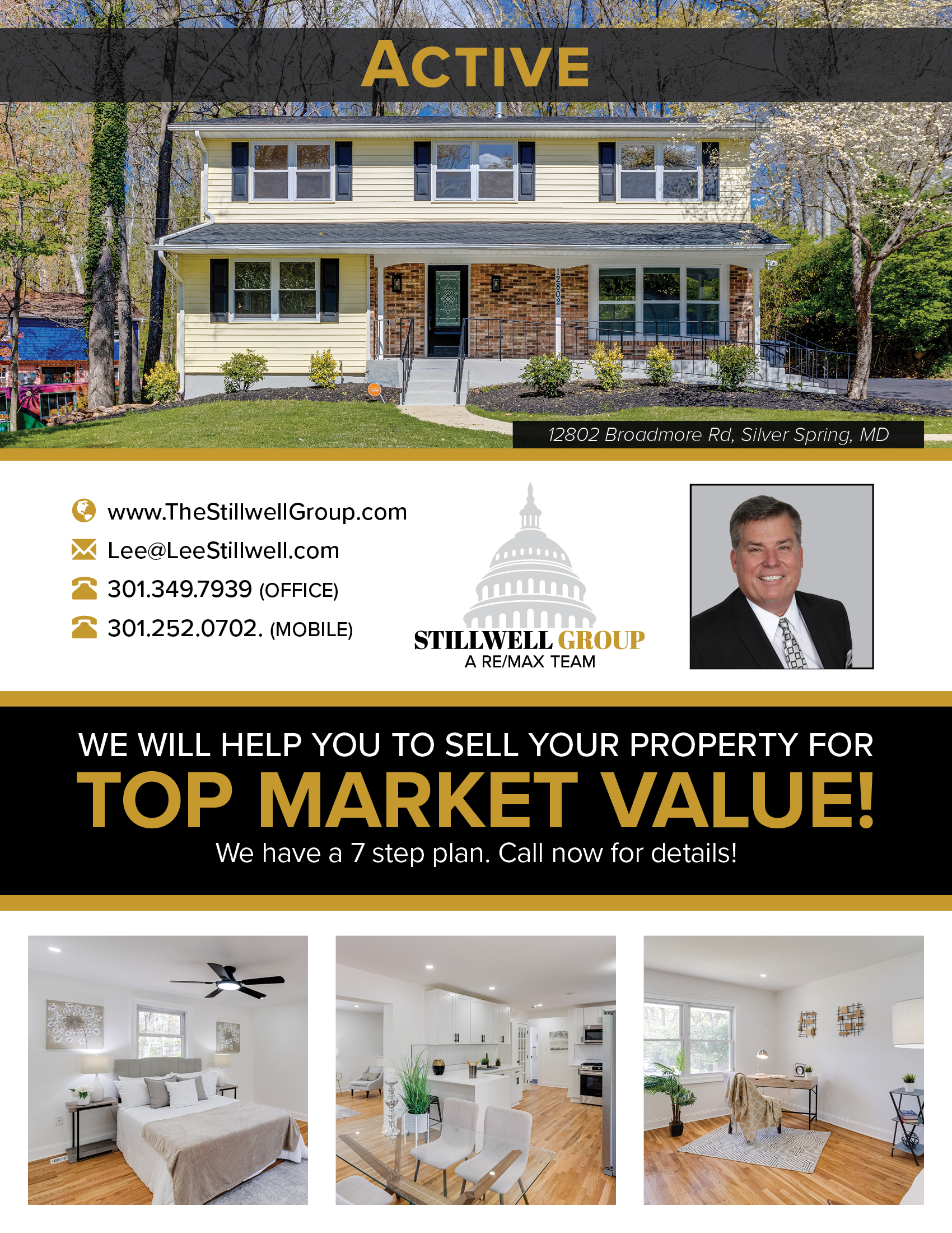 Active Listing! 12802 Broadmore Rd, Silver Spring, MD 20904